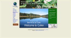Desktop Screenshot of culex.ca