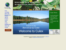 Tablet Screenshot of culex.ca